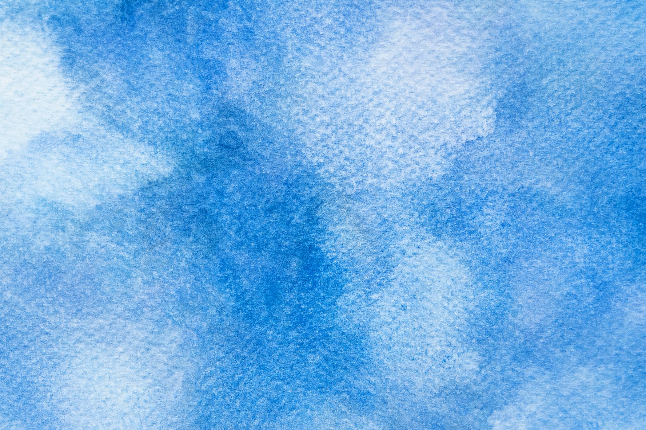 Abstract Blue Watercolor Background